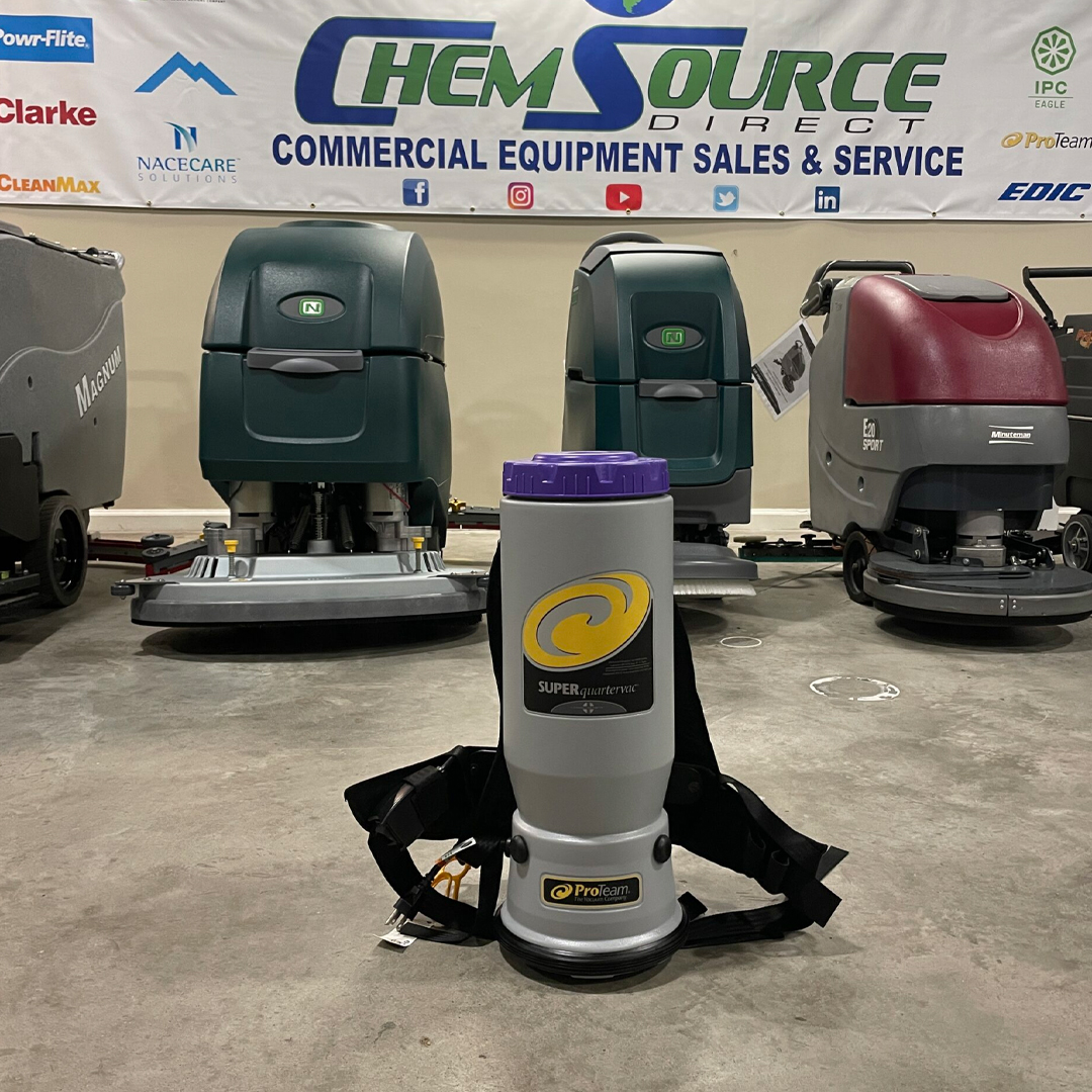 Chemsource commercial floor scrubbers for sale.