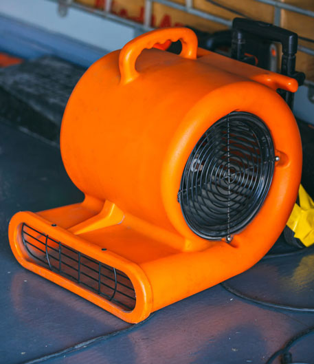 Orange Commercial Air Mover