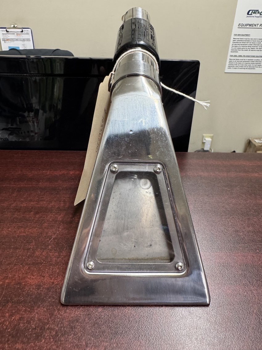 An Extractor upholstery tool in a showroom.