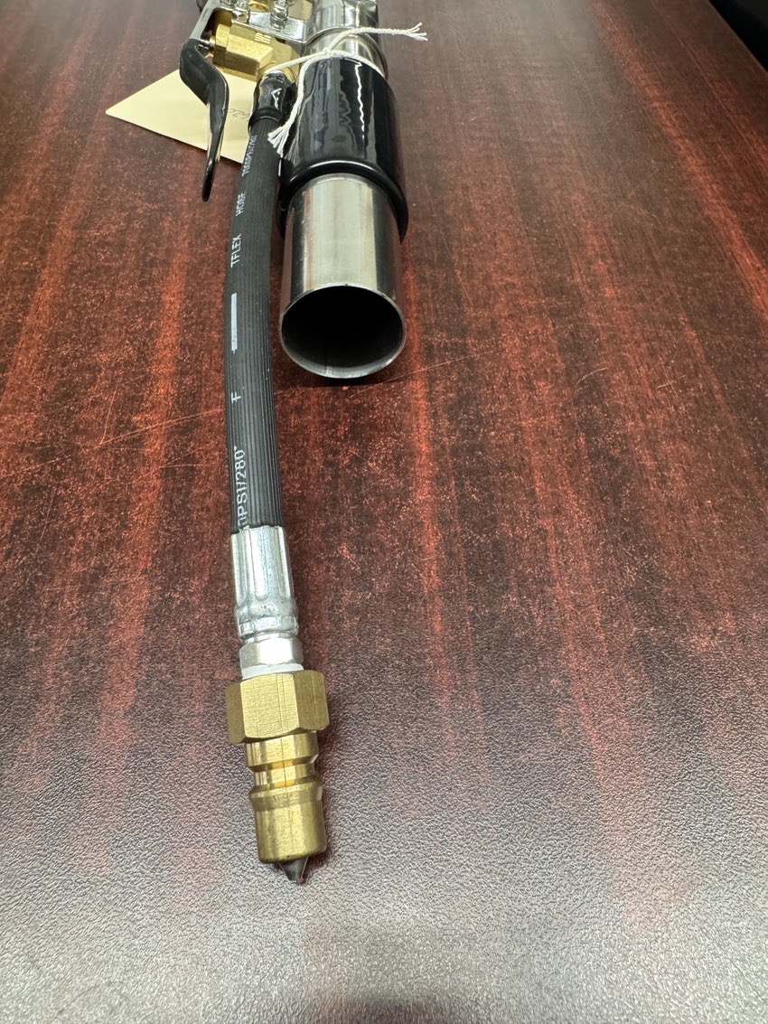 An Extractor upholstery tool in a showroom.
