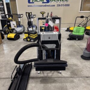 A Hydra Master TreadMaster Automatic Escalator Cleaner in a warehouse showroom at ChemSource Direct.