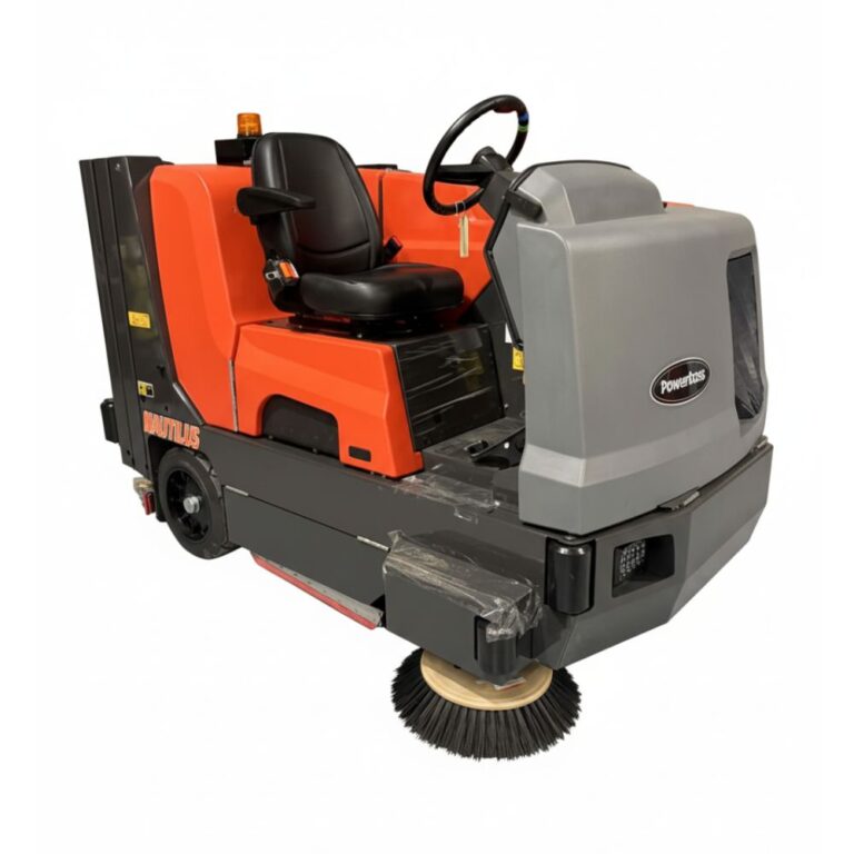 PowerBoss Nautilus HD Ride-On Sweeper Scrubber NEW