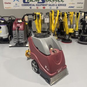A Minuteman X-17 17" Carpet Extractor in a warehouse showroom at ChemSource Direct.