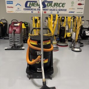 An NSS Colt 1450P Wet Dry Vacuum in a warehouse showroom at ChemSource Direct.