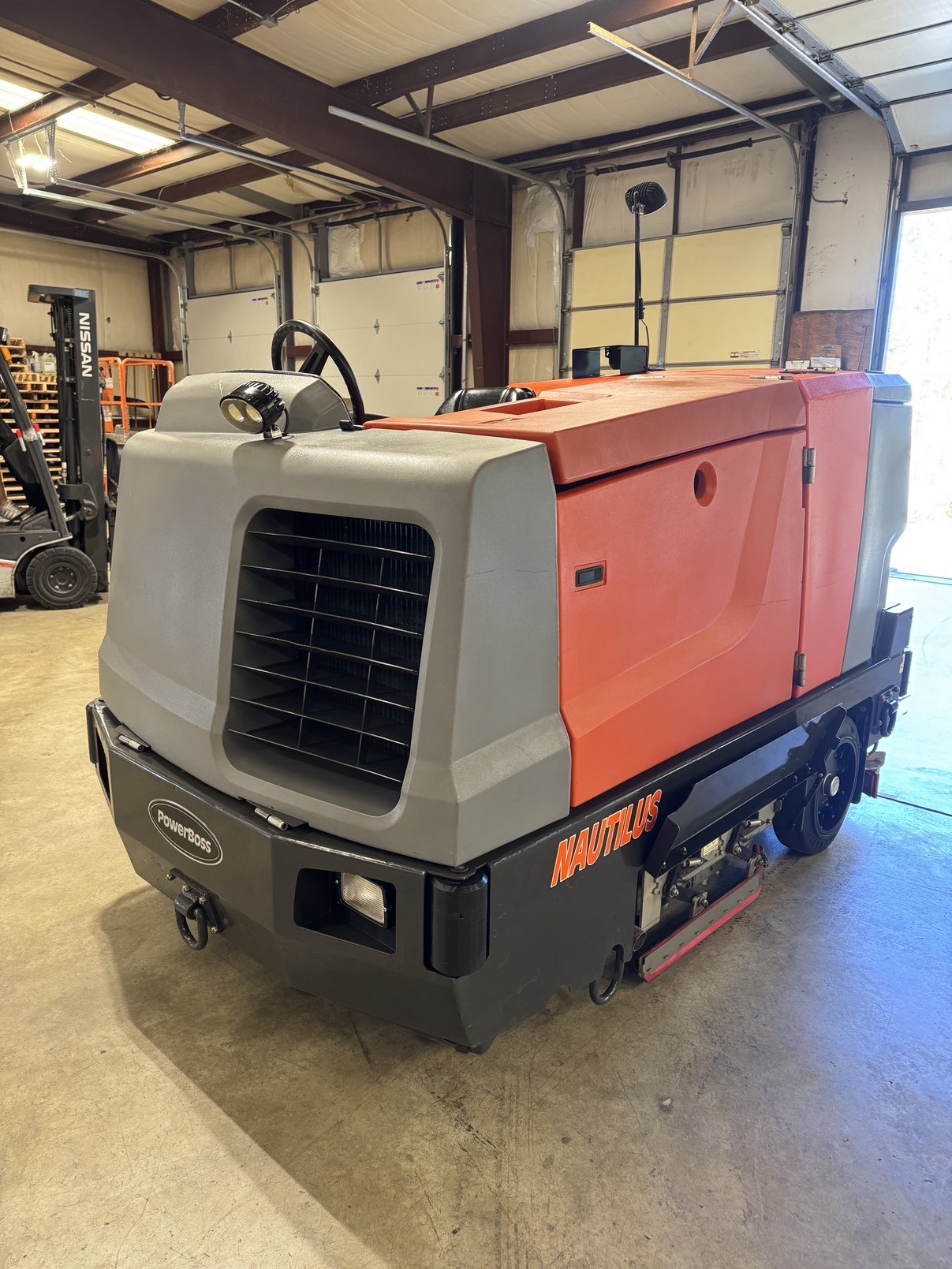 Powerboss Nautilus PB45LP Industrial Scrubber Refurbished