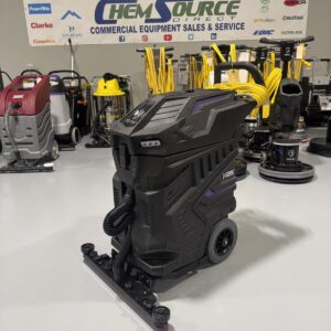 An Onyx R25 Wet/Dry Vacuum w/Squeegee in a warehouse showroom at ChemSource Direct.