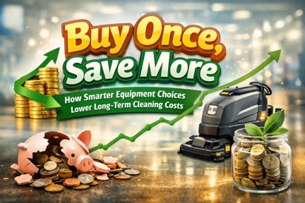 Buy Once, Save More logo for ChemSource Direct's Cleaning Blog.