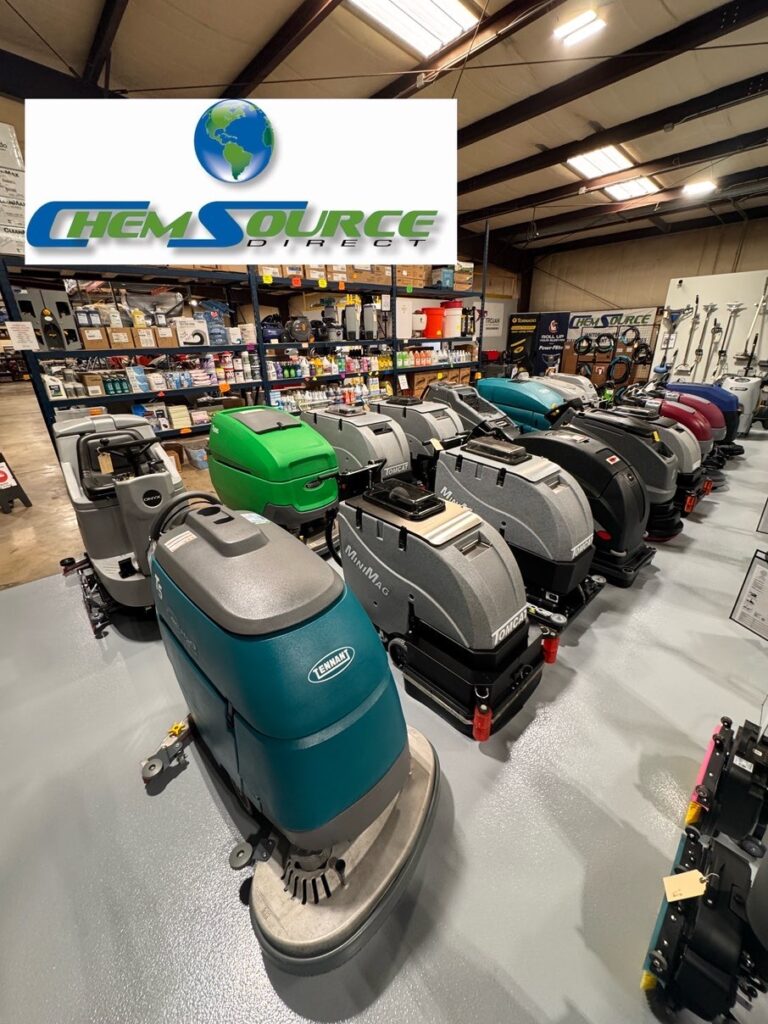 Why Are Refurbished Floor Scrubbers Outselling New Equipment in 2026? Image for ChemSource Direct.