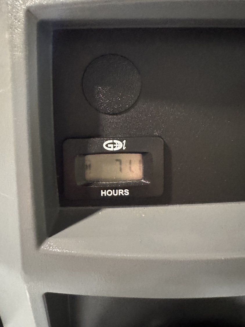 A Nobles SpeedScrub 300 Walk-Behind Scrubber in a warehouse showroom at ChemSource Direct.