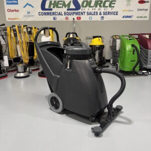 A Clarke Summit Pro Wet/Dry Vacuum in a warehouse showroom at ChemSource Direct.