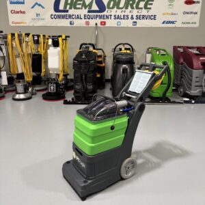 An IPC SC4 12" 4 Gallon Carpet Extractor in a warehouse showroom at ChemSource Direct.